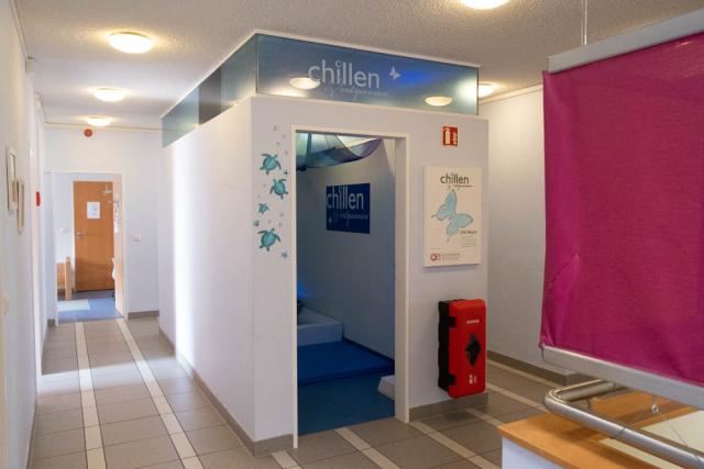 Photo of a relaxation room in a children's home